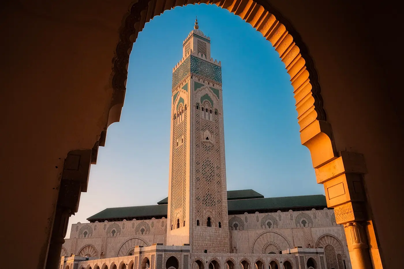 Casablanca – Hassan II Mosque on the Atlantic, Morocco