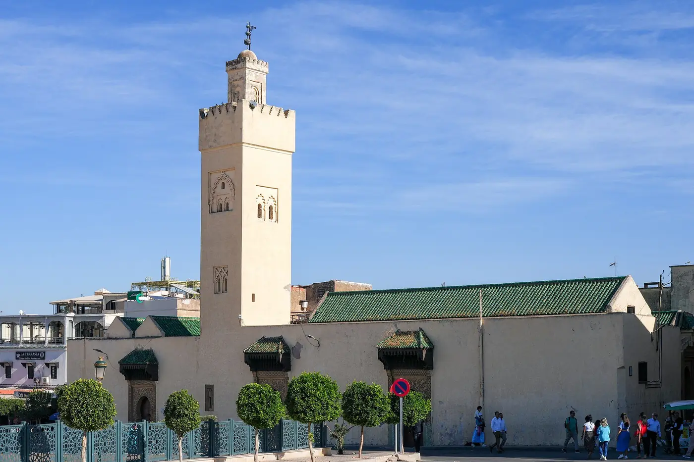 Bou Jeloud Mosque in Fes, Morocco